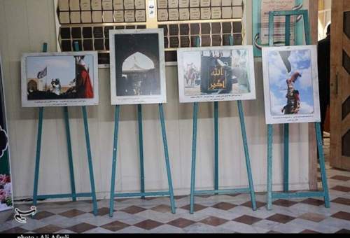 نمایشگاه دهمین دوسالانه عکس هنرمندان قم گشایش یافت
