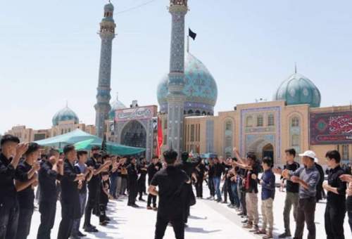 میزبانی مسجد مقدس جمکران از اجتماع عزاداران ترک زبان