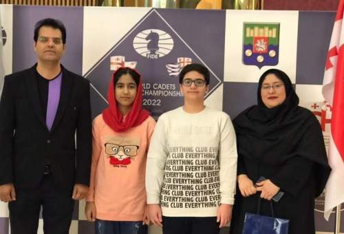 Iranians win 2 silver medals at FIDE world championships in Georgia