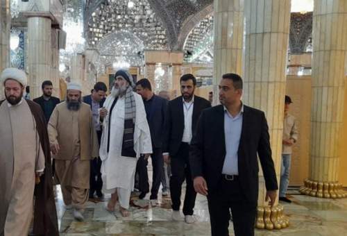 وزیر امور مذهبی پاکستان به حرم حضرت معصومه(س) مشرف شد