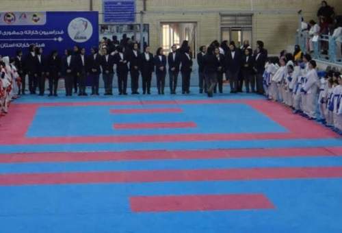 برگزاری مسابقات قهرمانی کاراته قم با حضور بیش از ۵۰۰ ورزشکار