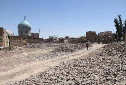 پروژه ساماندهی پیرامون حرم امامزاده مبرقع قم تاپایان سال به اتمام می‌رسد