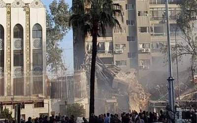 حمله به کنسولگری ایران در دمشق