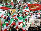 حضور پرشور دانشگاهیان قم در راهپیمایی 13 آبان