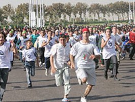 همایش بزرگ دو همگانی رهروان شهدا برگزار شد