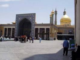 نیروی انتظامی در خدمت زائران کریمه اهل بیت