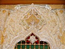 بازدید از کارگاه ساخت ضریح امامین عسکریین