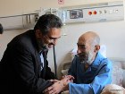 عیادت وزیر فرهنگ و ارشاد اسلامی از دوتن از علمای قم