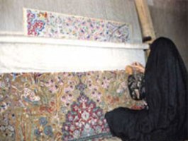 بافت سه هزار متر مربع فرش توسط بافندگان روستایی قم