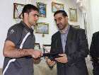 :گزارش تصویری: تقدیر از قهرمان کشتی دانشجویی جهان  