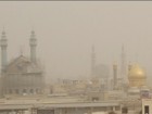 دیواره سبز قم در برابر ریزگردها