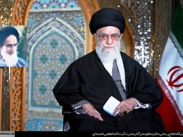 رهبر معظم انقلاب اسلامی، حضرت آیت الله خامنه‌ای، اسفند 1391.