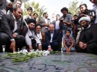 :گزارش تصویری: حضور قالیباف در گلزار شهدای قم  
