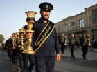 :گزارش تصویری: عزاداری خادمین حرم مطهر حضرت معصومه(س) در سالروز شهادت امام کاظم(ع)  