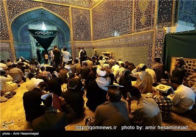 احیای شب نوزدهم ماه رمضان در حرم حضرت معصومه(س)