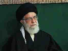 اقامه عزای هیئت‌های دانشجویی در محضر امام خامنه‌ای