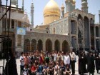 دانش آموزان زائراولي حضرت معصومه(س) به قم مي آيند