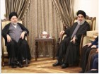دیدار نماینده آیت الله سیستانی با سید حسن نصرالله