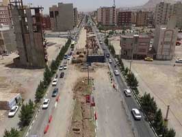 پيشرفت 15 درصدي تقاطع سه سطحه شهيدان محمودنژاد
