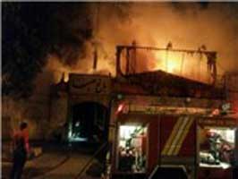 آتش‌سوزی رستوران در قم هیچ‌ خسارت جانی نداشته/علت آتش‌سوزی در دست بررسی است