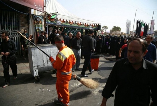 2200 پاکبان در تاسوعا و عاشورا شهر را تمیز نگه داشتند