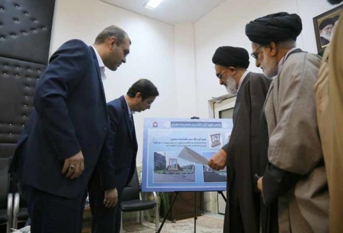 طرح المان شهید آیت‌الله سعیدی رونمایی شد