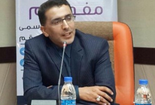 خاکسپاری دو شهید گمنام در پردیس علوم پزشکی قم