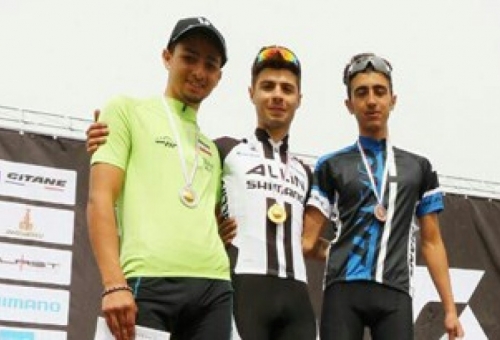 قهرماني ركاب‌زن قم در دوچرخه‌سواري كوهستان ايران