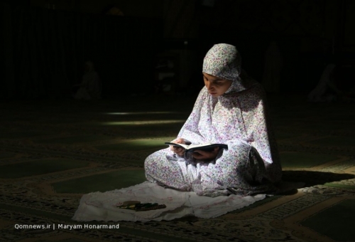 گزارش تصویری: اعتکاف بانوان در قم