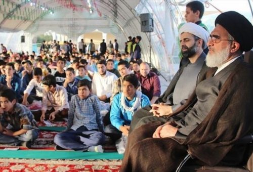 جشن روزه اولی های پسران در حرم کریمه اهل بیت(س) برگزار شد