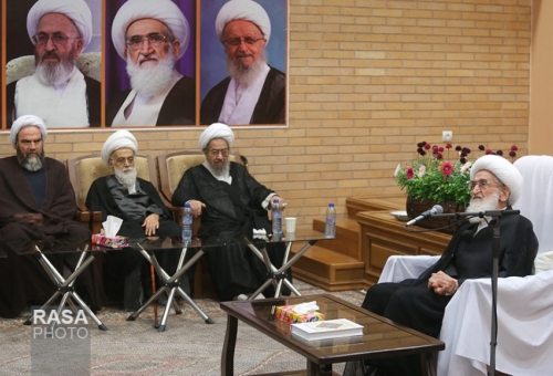 گزارش تصویری:  سخنرانی حضرت آیت الله نوری همدانی در دارالقرآن علامه طباطبائی