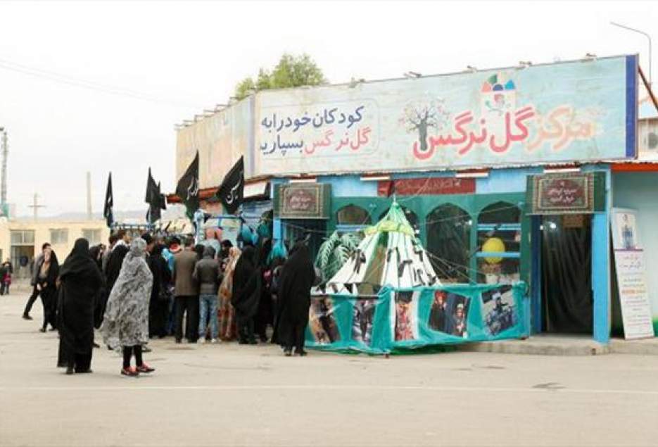 بسترسازی برای حضور گروه های مردمی در موکب اربعین مسجد مقدس جمکران