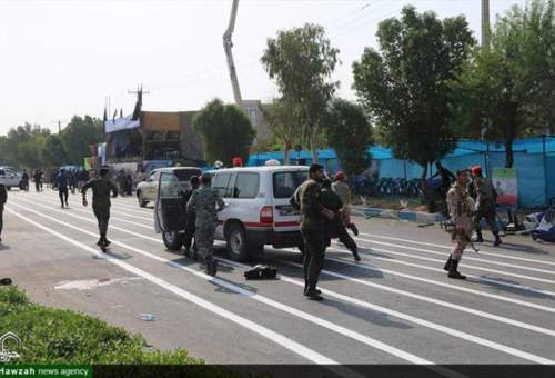 ۴۰ شهید و مجروح در حادثه تروریستی اهواز/ تروریست ها کشته و دستگیر شدند