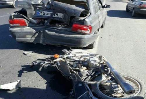 مرگ ۶۰ نفر بر اثر تصادف با موتورسیکلت در قم