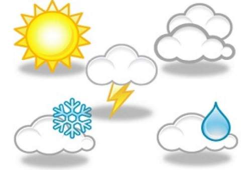 آسمان قم مه آلود است