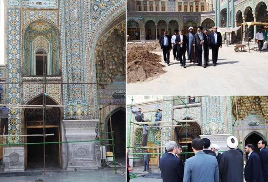 معماری سنتی و کاشی‌کاری‌ها خسارتی ندیده است