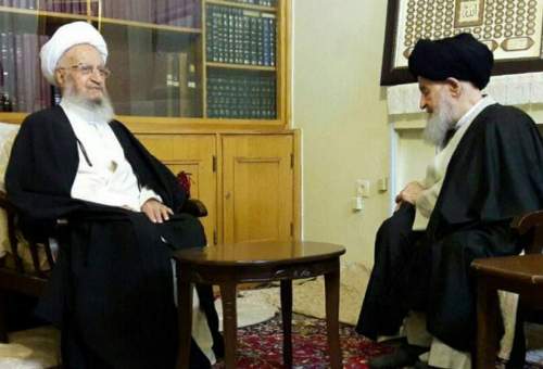 دیدار دو مرجع تقلید در قم