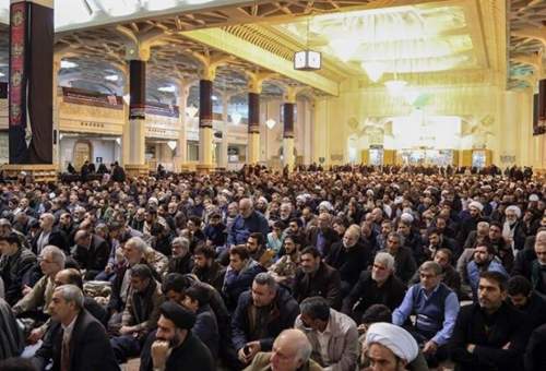 مراسم بزرگداشت سپهبد شهید حاج قاسم سلیمانی در قم برگزار شد