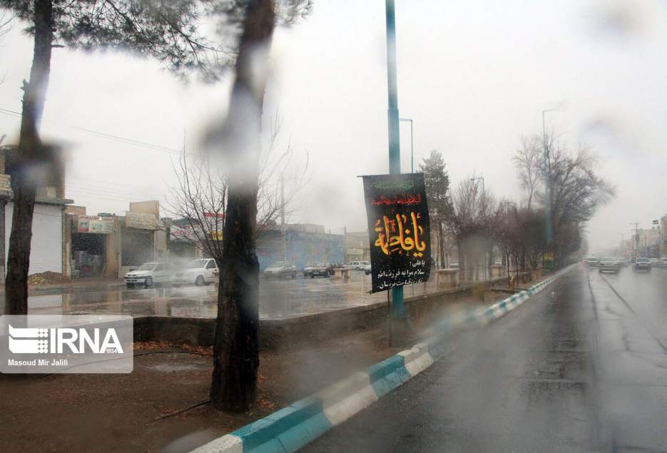 بارش‌ها در قم ادامه می‌یابد