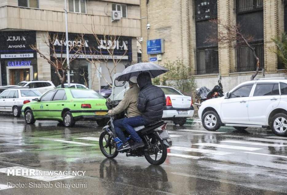 آسمان قم طی دوشنبه بارانی می‌شود