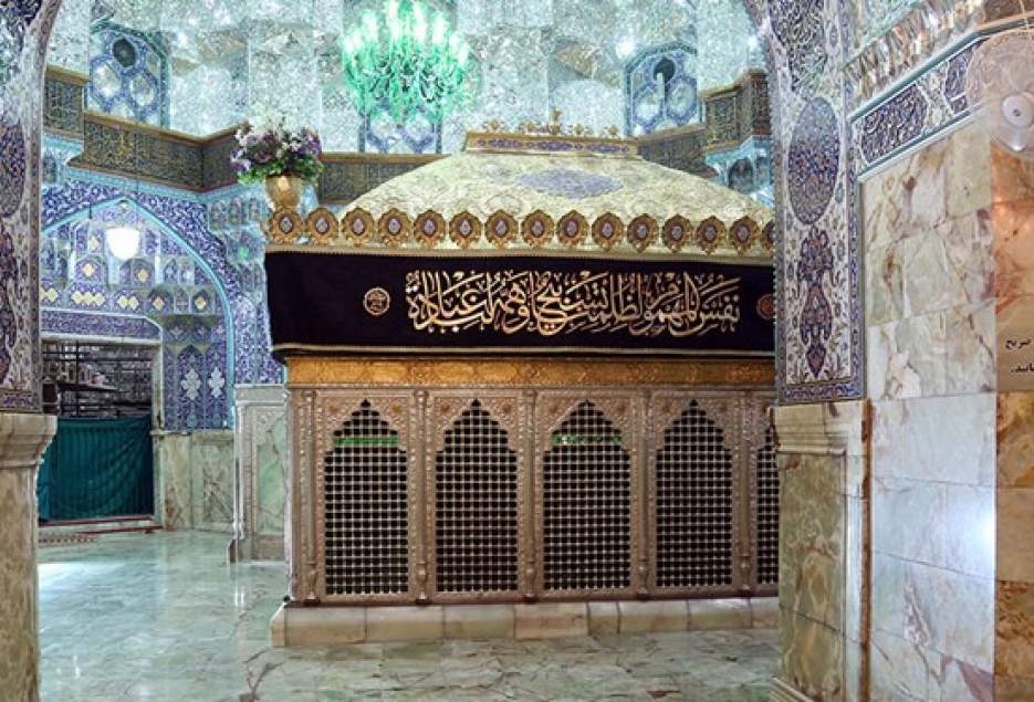 قم در سوگ کریمه اهل بیت(ع)