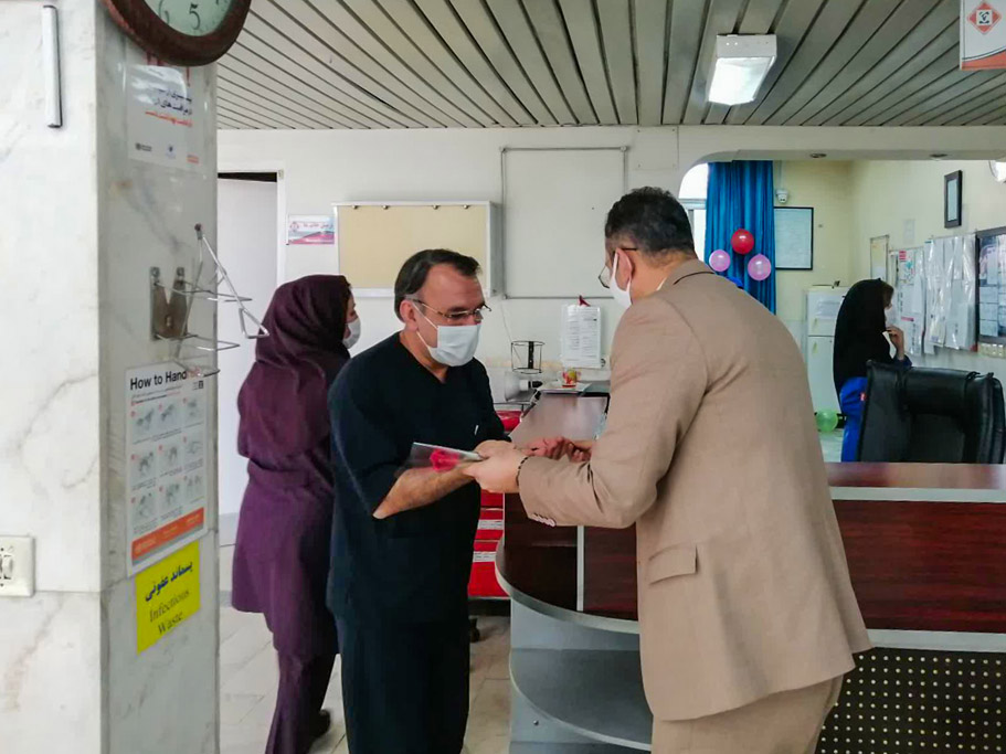 Photos: Qom Municipality appreciates medical staff on National Nurse Day