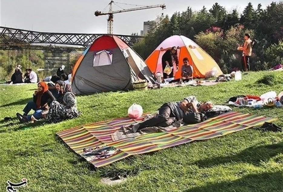 تجمع و استقرار چادر در بوستان‌های قم در ایام عید ممنوع است