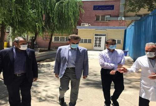 وضعیت بخش روانپزشکی بیمارستان فرقانی قم بررسی شد