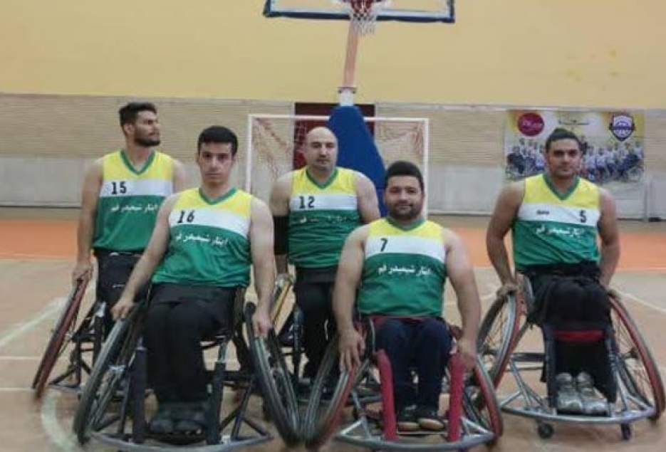 دومین پیروزی ایثار شیمیدر قم در بسکتبال با ویلچر ایران