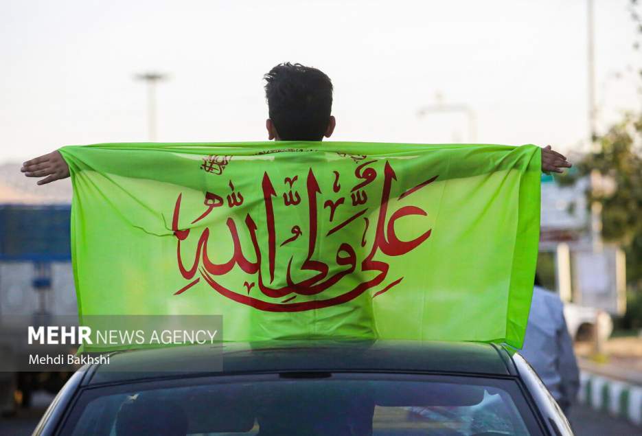 Photos: Ghadir celebrations in Qom with drive-in rallies