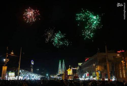 نورافشانی ۴۴ مسجد قم در شب سالگرد پیروزی انقلاب اسلامی