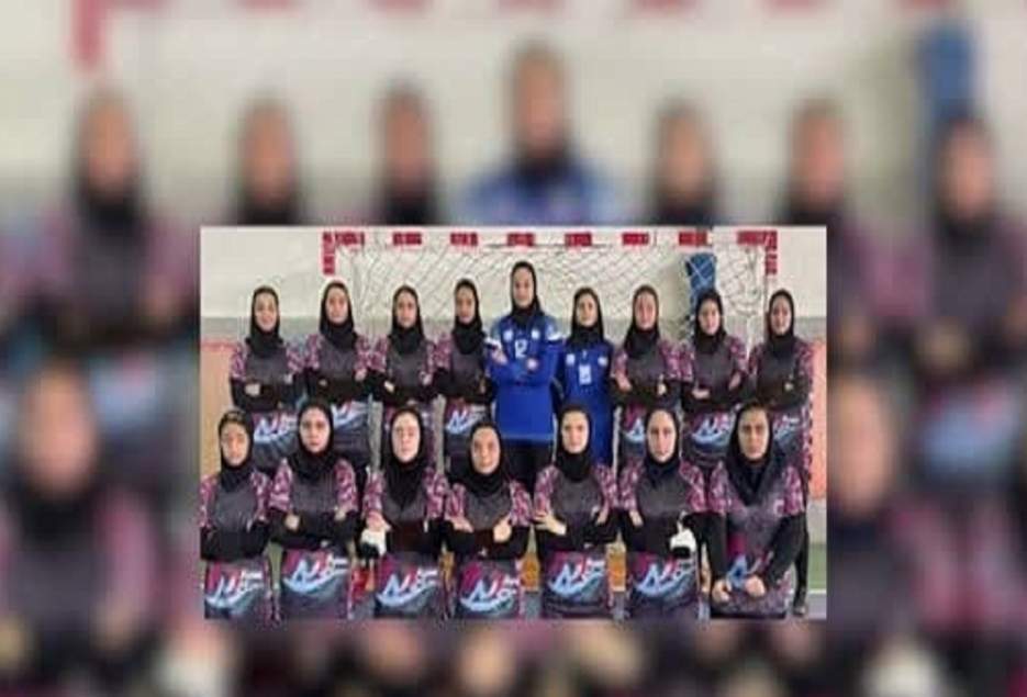 قهرمانی دختران هندبالیست قمی در مسابقات نوجوانان منطقه شمال کشور