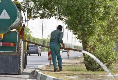 مدیرعامل سازمان فضای سبز شهردار قم:۸۱ درصد آبیاری فضای سبز قم از پساب است.