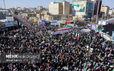 راهپیمایی 22 بهمن در قم